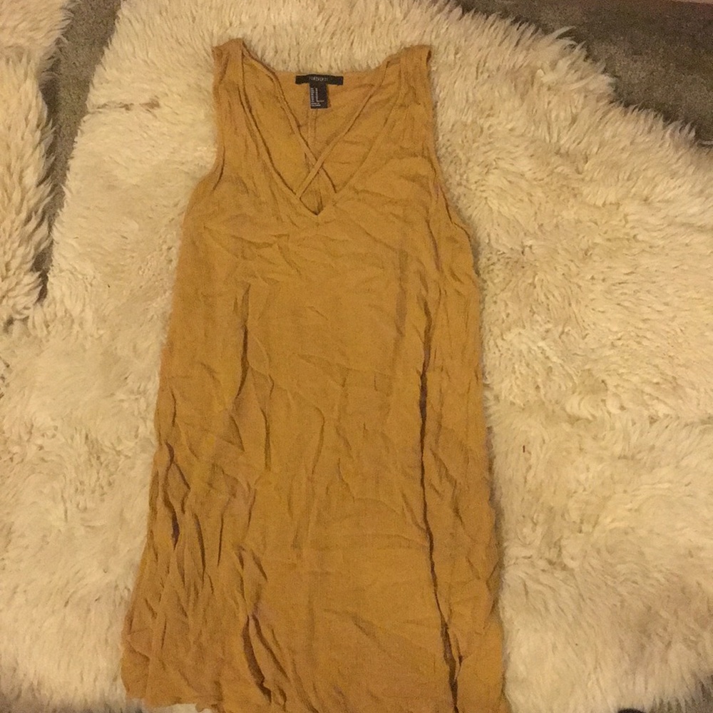 Yellow Forever 21 Shift Dress